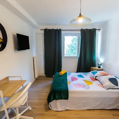 Appartement T5, 4 Chambres, St Charles/joliette Wifi, Terrasse