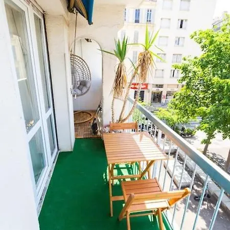 T5, 4 Chambres, St Charles/joliette Wifi, Terrasse