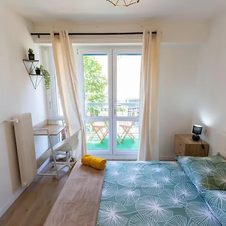 Apartment T5, 4 Chambres, St Charles/joliette Wifi, Terrasse *