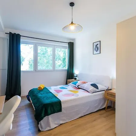 T5, 4 Chambres, St Charles/joliette Wifi, Terrasse Apartment Marseille